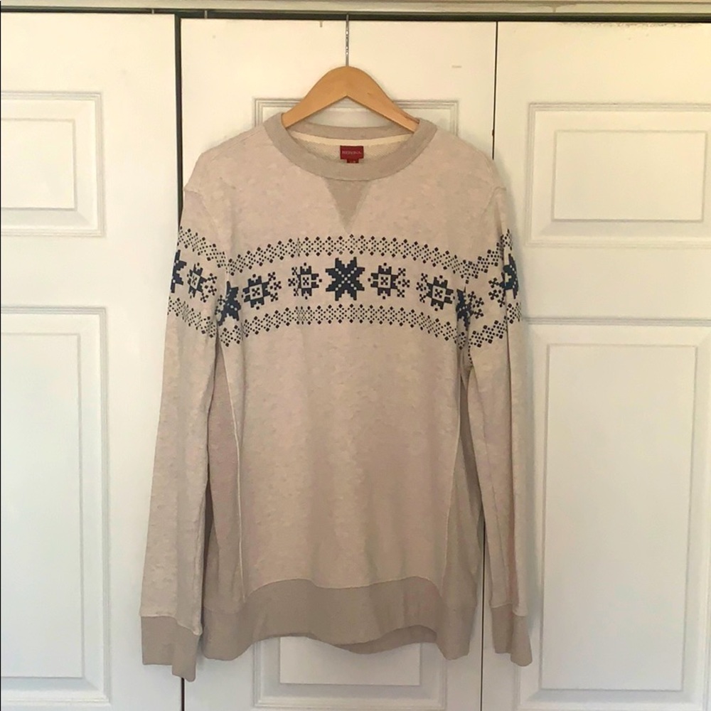Merona White Sweater Size L